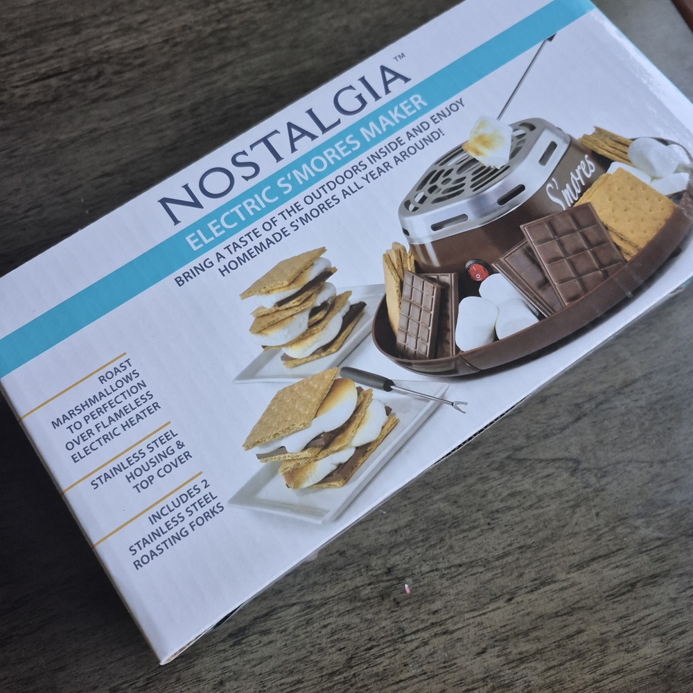 Bring the Campfire Fun Indoors! Nostalgia Electric S'mores Maker